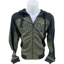 Felpa BXE-4744E colore Army Green