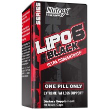 LIPO 6  BLACK ULTRA CONCENTRATE  USA Version 60CPS