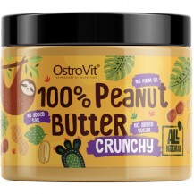 PEANUT BUTTER 100% CRUNCHY 500gr