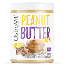 PEANUT BUTTER 100% CRUNCHY 1000gr