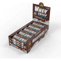 WHEY CRISP BAR - Box da 25 barrette proteiche da 50Gr.